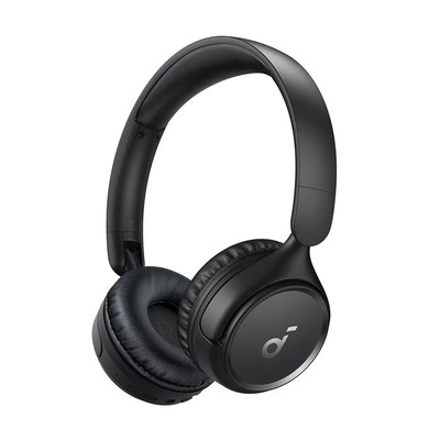 Наушники Bluetooth Soundcore H30i A3012Z11 Wireless On-Ear Headphones Black, Type-C, изображение 1